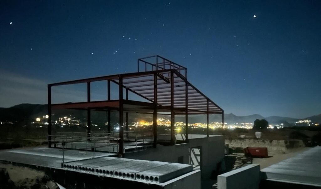 estructura metalica bodega en predeguer 1024x602 - Bodega en Pedreguer